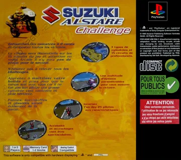 Suzuki Alstare Challenge (FR) box cover back